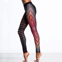 Senhoras personalizadas de alta qualidade de impressão apertado sem costura mulheres fitness yoga calças leggings
